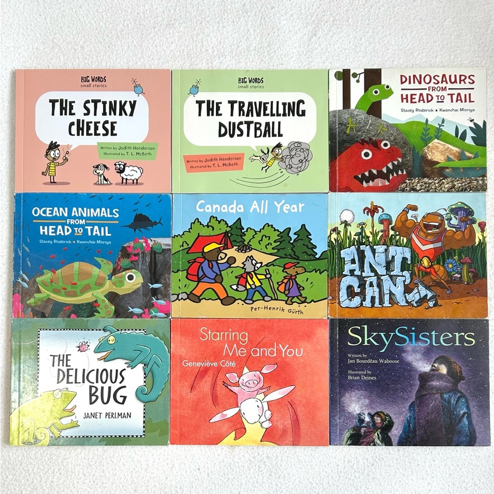 9 MacDonald’s Happy Meal Books from 2013-2023 Softcovers.